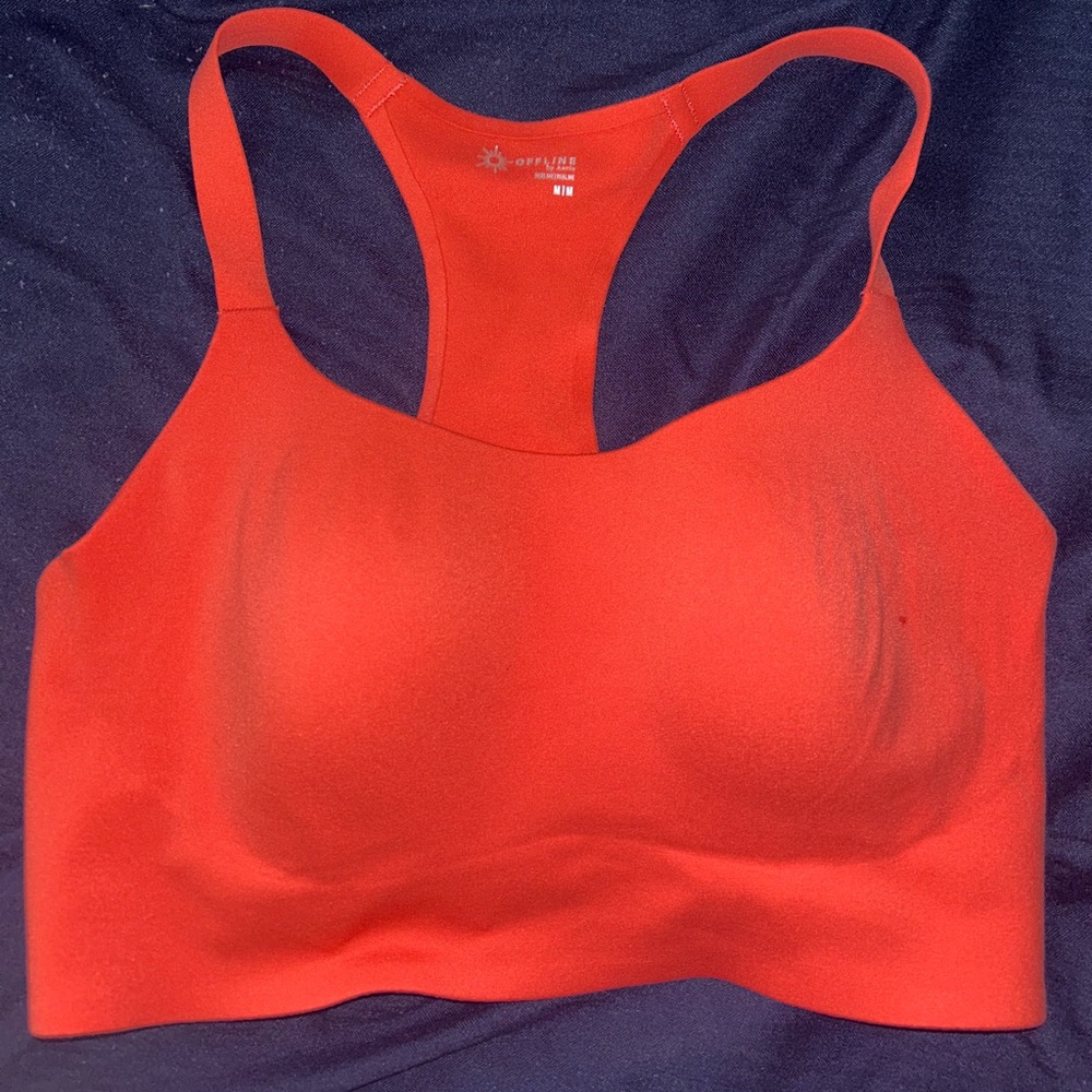 Offline by aerie real me hold up! Racerback sports bra